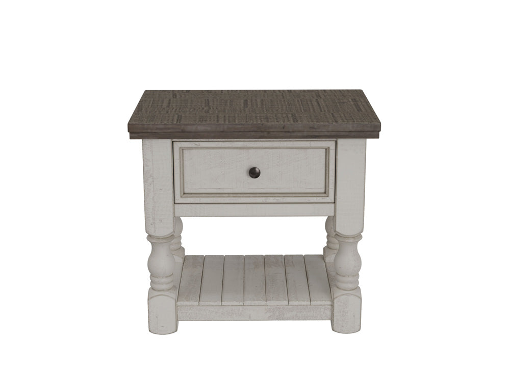 IFD - Stone 1 Drawer Nightstand - IFD4690NTS view 2
