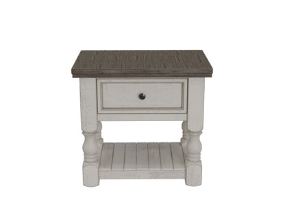 IFD - Stone 1 Drawer Nightstand - IFD4690NTS view 2