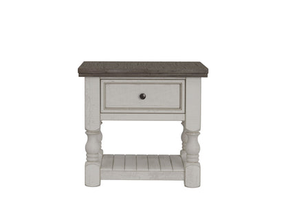 IFD - Stone 1 Drawer Nightstand - IFD4690NTS view 3