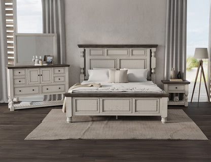 IFD - Stone 1 Drawer Nightstand - IFD4690NTS view 4