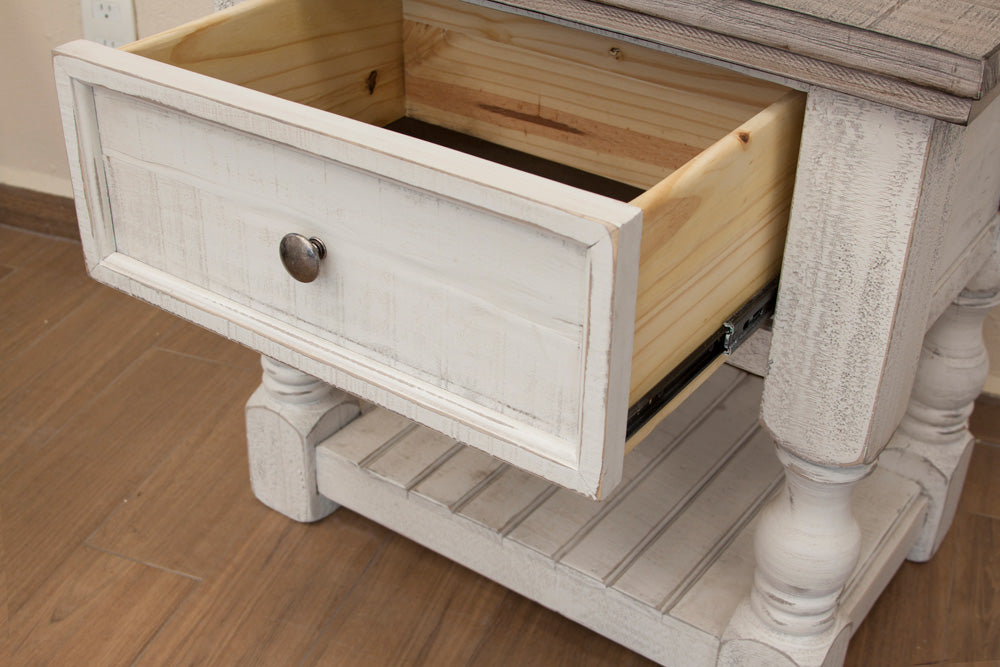 IFD - Stone 1 Drawer Nightstand - IFD4690NTS view 6