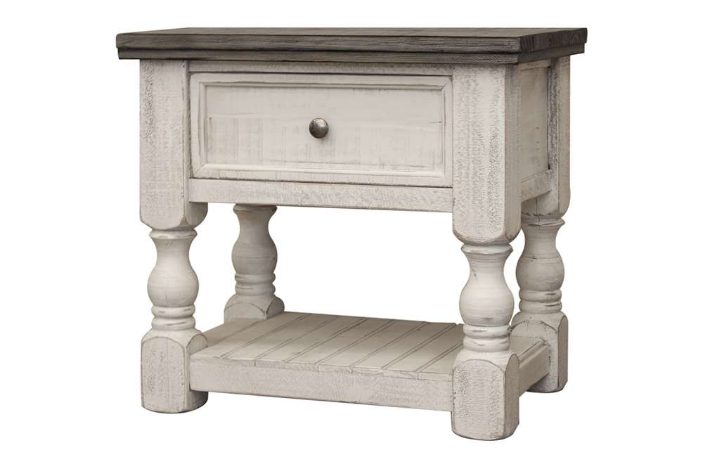 IFD - Stone 1 Drawer Nightstand - IFD4690NTS veiw 1