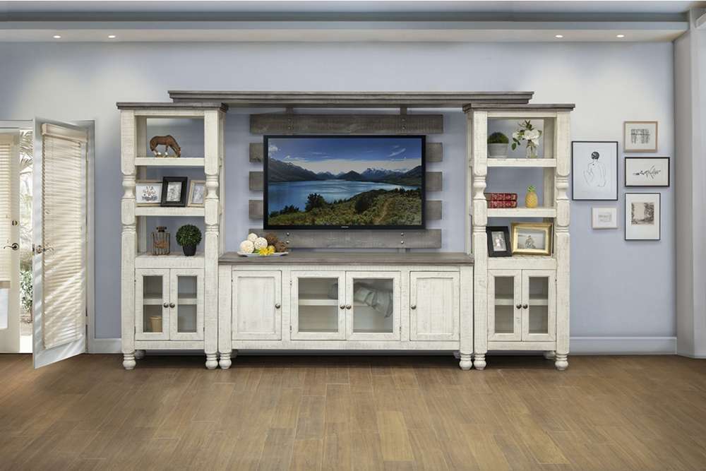 IFD - Stone 2 Door Bookcase Pier for Wall Unit - IFD4692PIR veiw 2