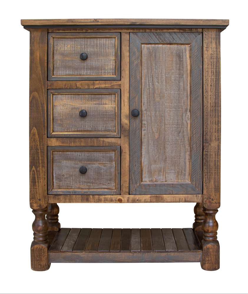 IFD - Stone 3 Drawers , 1 Door Chest - IFD4591CHT veiw 1