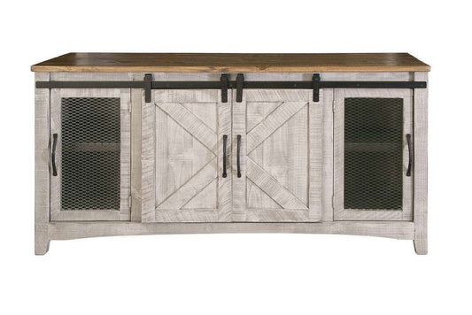 IFD - Stone 4 Door TV Stand for Wall Unit - IFD4692STD veiw 1
