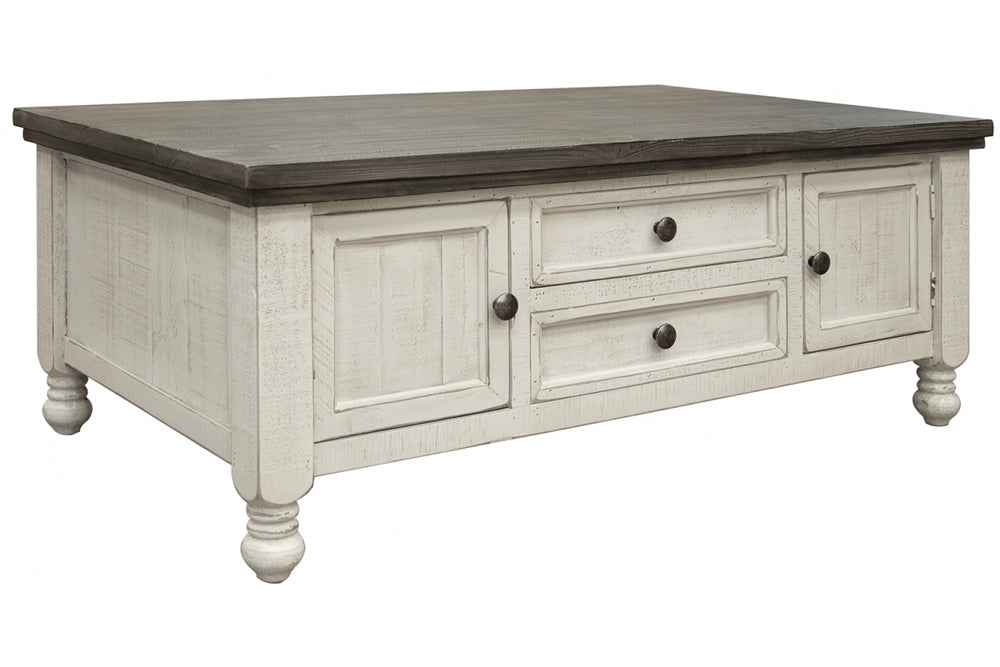 IFD - Stone 4 Drawers Cocktail Table - IFD4691CKT view 1