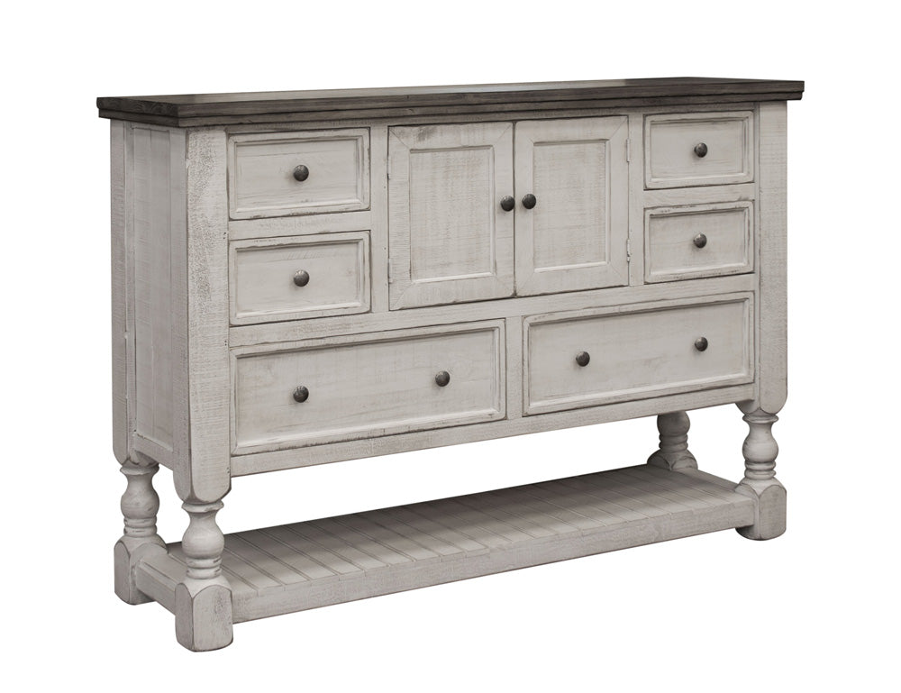 IFD - Stone 6 Drawer, 2 Door Dresser - IFD4690DSR view 1