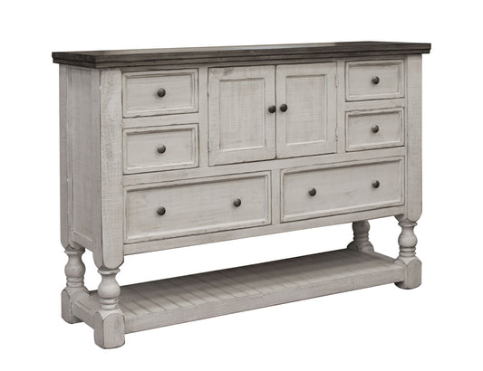 IFD - Stone 6 Drawer, 2 Door Dresser - IFD4690DSR view 1