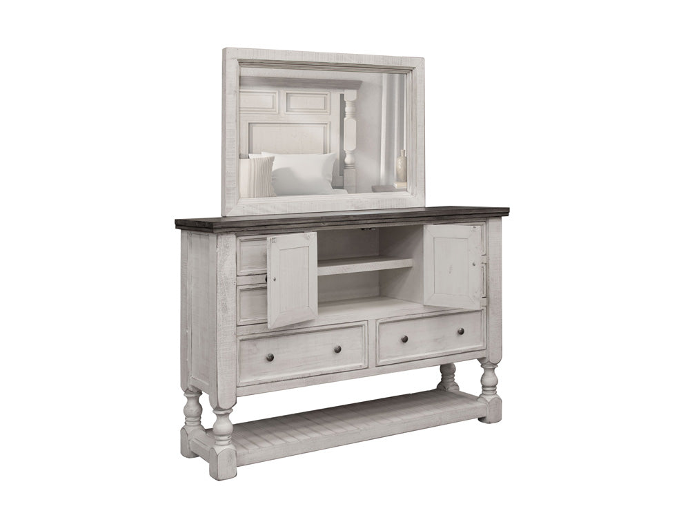 IFD - Stone 6 Drawer, 2 Door Dresser - IFD4690DSR view 2