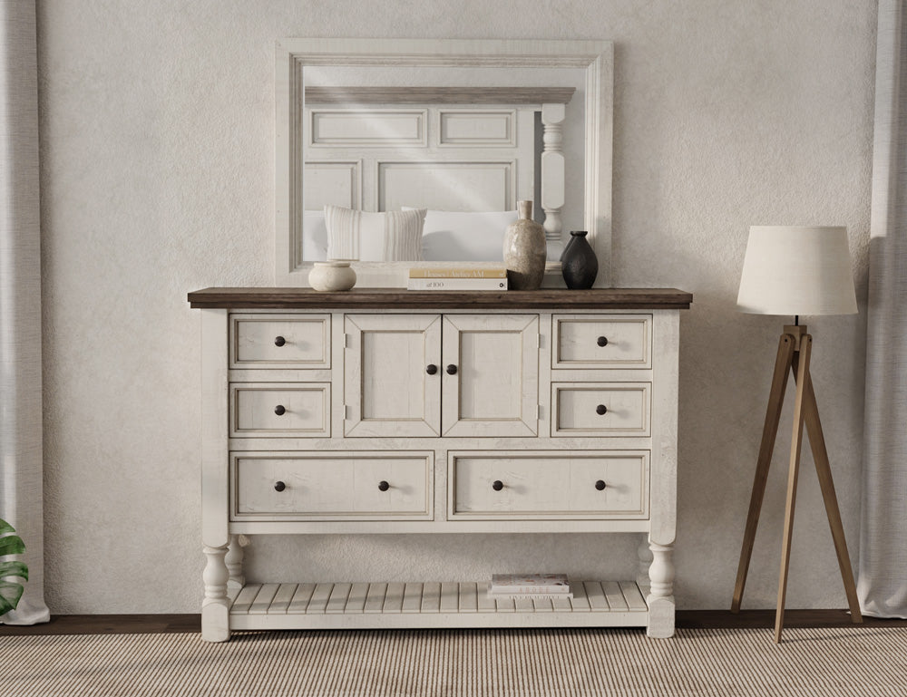 IFD - Stone 6 Drawer, 2 Door Dresser - IFD4690DSR view 6