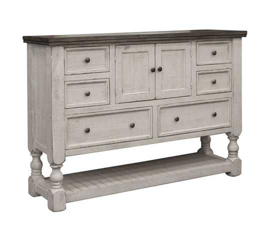 IFD - Stone 6 Drawer, 2 Door Dresser - IFD4690DSR veiw 1