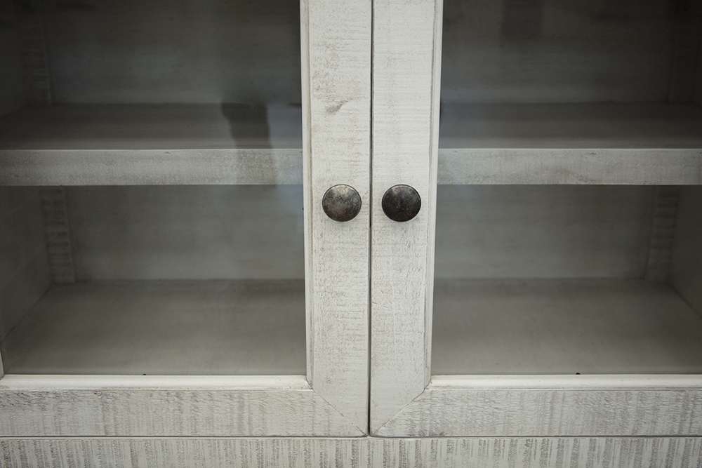 IFD - Stone 70in TV Stand w/ 3 Drawer & 2 Glass Doors - IFD4691STD70 veiw 4