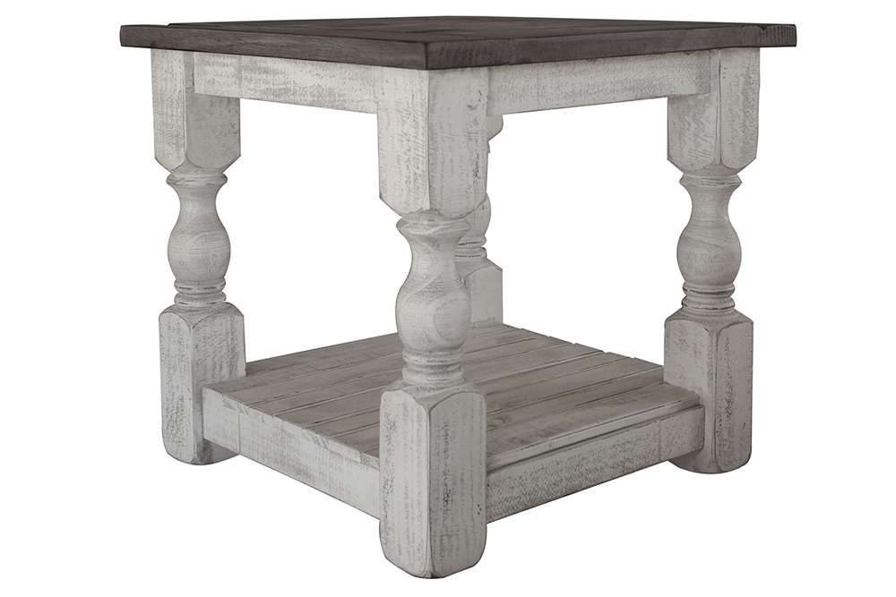 IFD - Stone End Table - IFD469END veiw 1