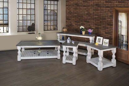 IFD - Stone End Table - IFD469END veiw 2