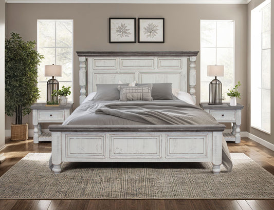 IFD - Stone King Bed - IFD4690BED-EK view 2