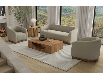 IFD - Suomi - Wooden Frame & Base, Armchair - IUP551-ACH-151 view 4