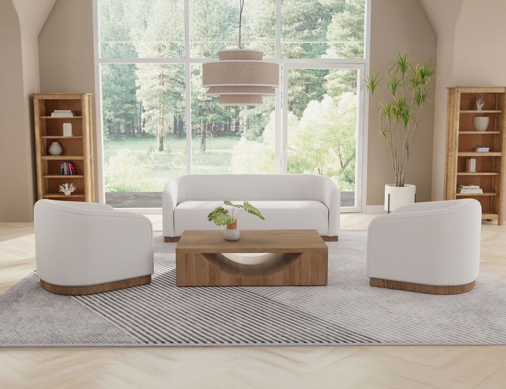 IFD - Suomi - Wooden Frame & Base, Loveseat - IUP551-LOV-101 view 4