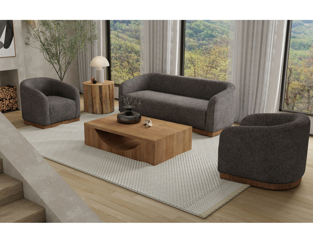 IFD - Suomi - Wooden Frame & Base, Loveseat - IUP551-LOV-121 view 4