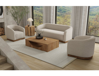 IFD - Suomi - Wooden Frame & Base, Loveseat - IUP551-LOV-161 view 4