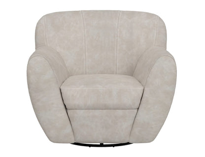 IFD  - Tamesis  - Wooden Frame & Metal Base, 360 Degree Swivel Accent Chair  - Gray  - IUP222-ACH-210 view 2
