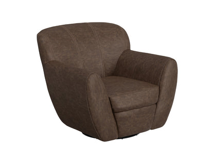 IFD - Tamesis - Wooden Frame & Metal Base, 360 Degree Swivel Accent Chair - IUP222-ACH-212 view 1
