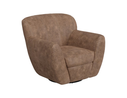 IFD - Tamesis - Wooden Frame & Metal Base, 360 Degree Swivel Accent Chair - IUP222-ACH-214 view 1