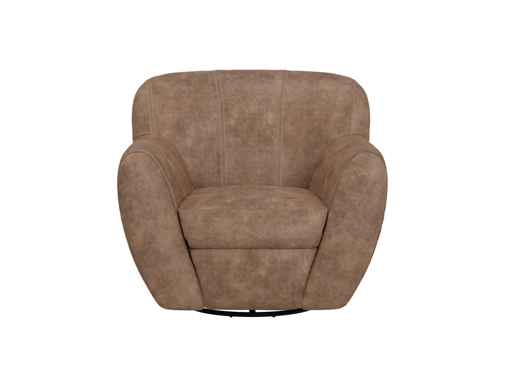 IFD - Tamesis - Wooden Frame & Metal Base, 360 Degree Swivel Accent Chair - IUP222-ACH-214 view 2