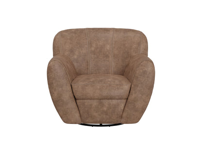 IFD - Tamesis - Wooden Frame & Metal Base, 360 Degree Swivel Accent Chair - IUP222-ACH-214 view 2