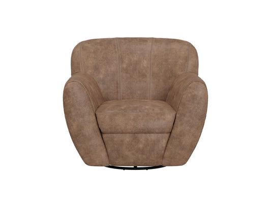 IFD - Tamesis - Wooden Frame & Metal Base, 360 Degree Swivel Accent Chair - IUP222-ACH-214 view 2