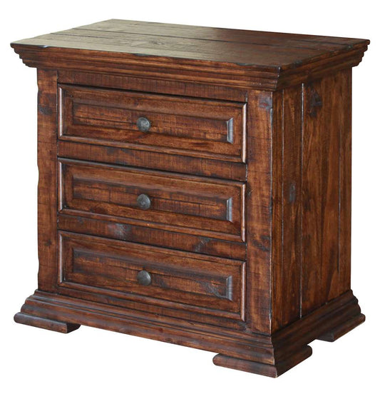 IFD - Terra 3 Drawer Nightstand - IFD1020NTST veiw 1