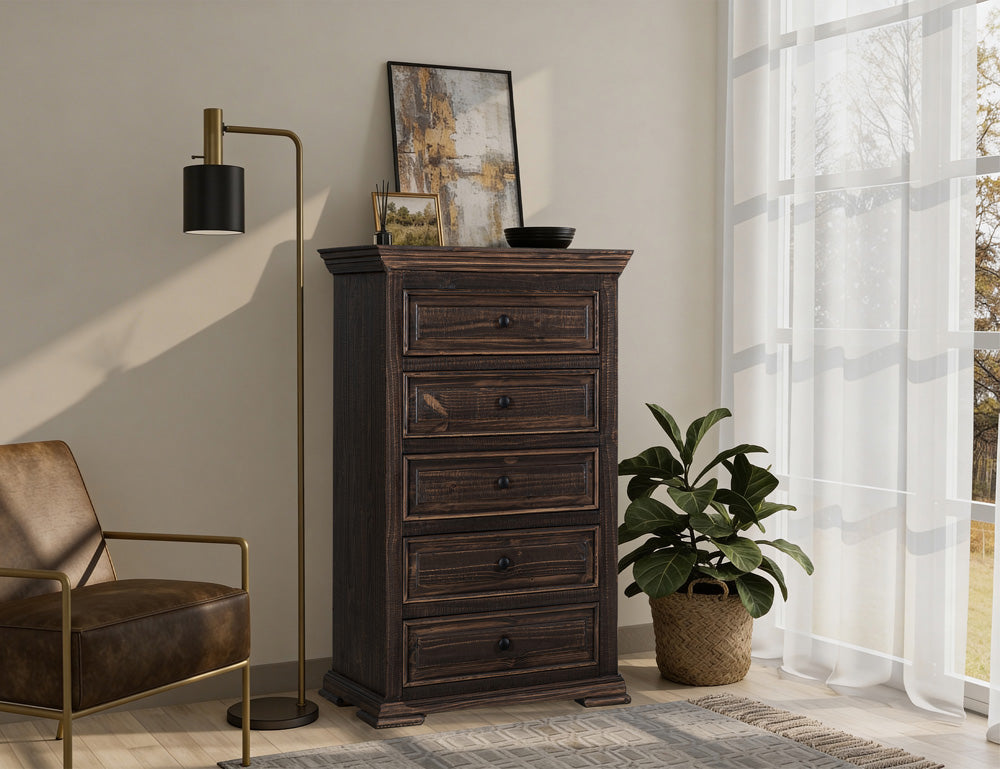 IFD - Terra 5 Drawer Chest - IFD1020CHEST view 3