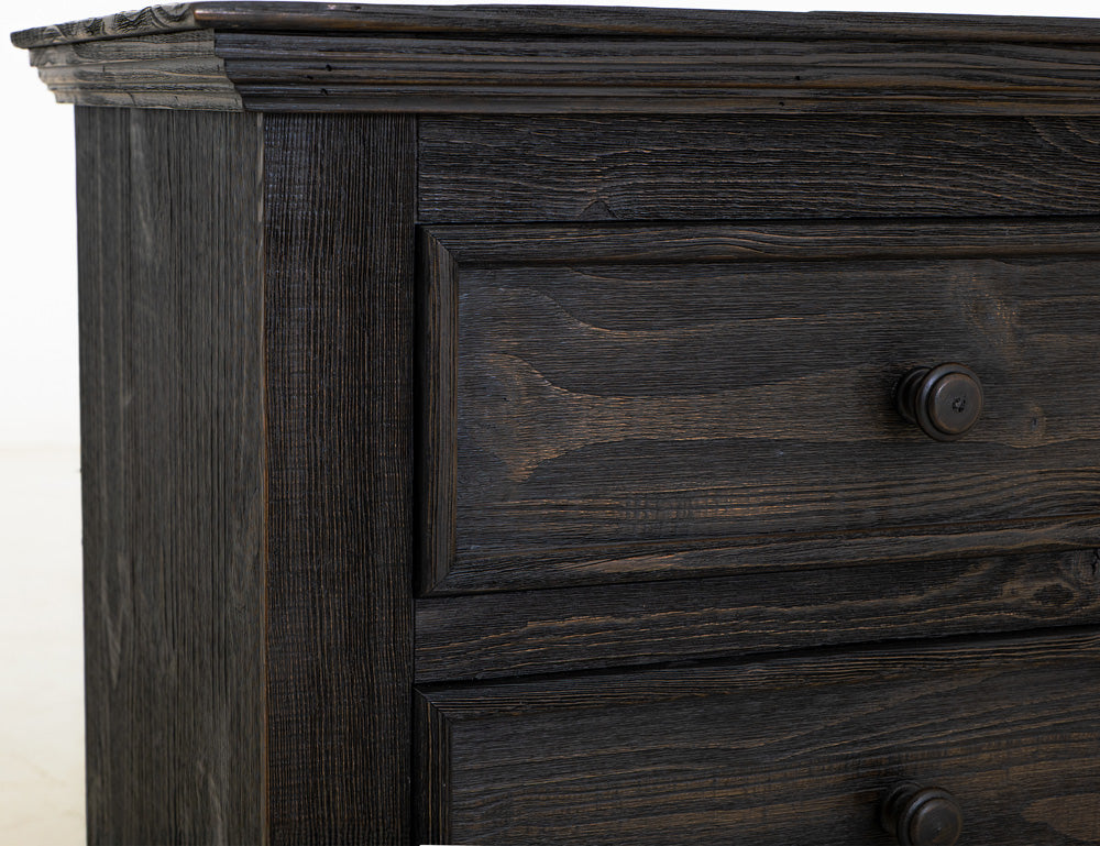 IFD - Terra Dark - 3 Drawer, Nightstand in Tricorn Black - IFD1051NTS view 6