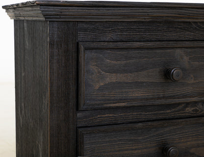 IFD - Terra Dark - 3 Drawer, Nightstand in Tricorn Black - IFD1051NTS view 6