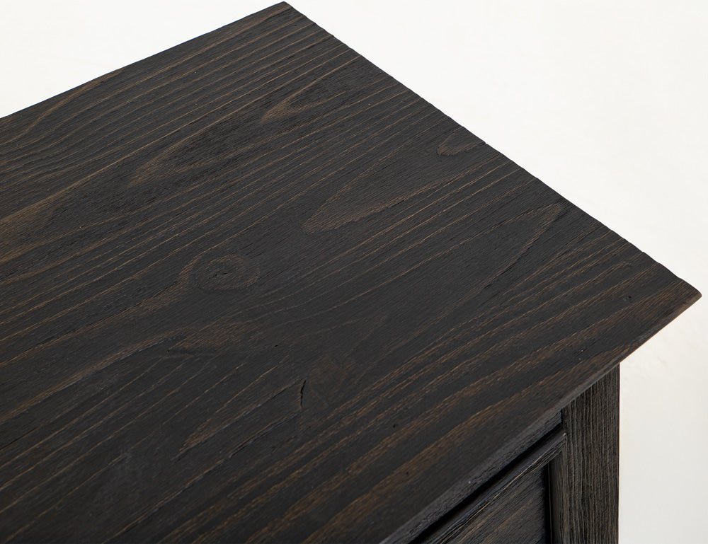 IFD - Terra Dark - 3 Drawer, Nightstand in Tricorn Black - IFD1051NTS view 7