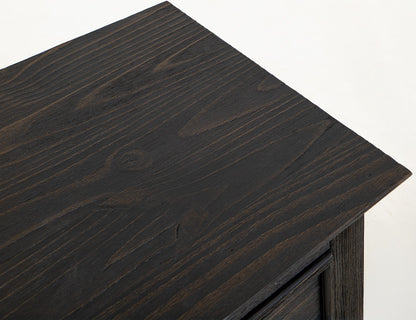 IFD - Terra Dark - 3 Drawer, Nightstand in Tricorn Black - IFD1051NTS view 7