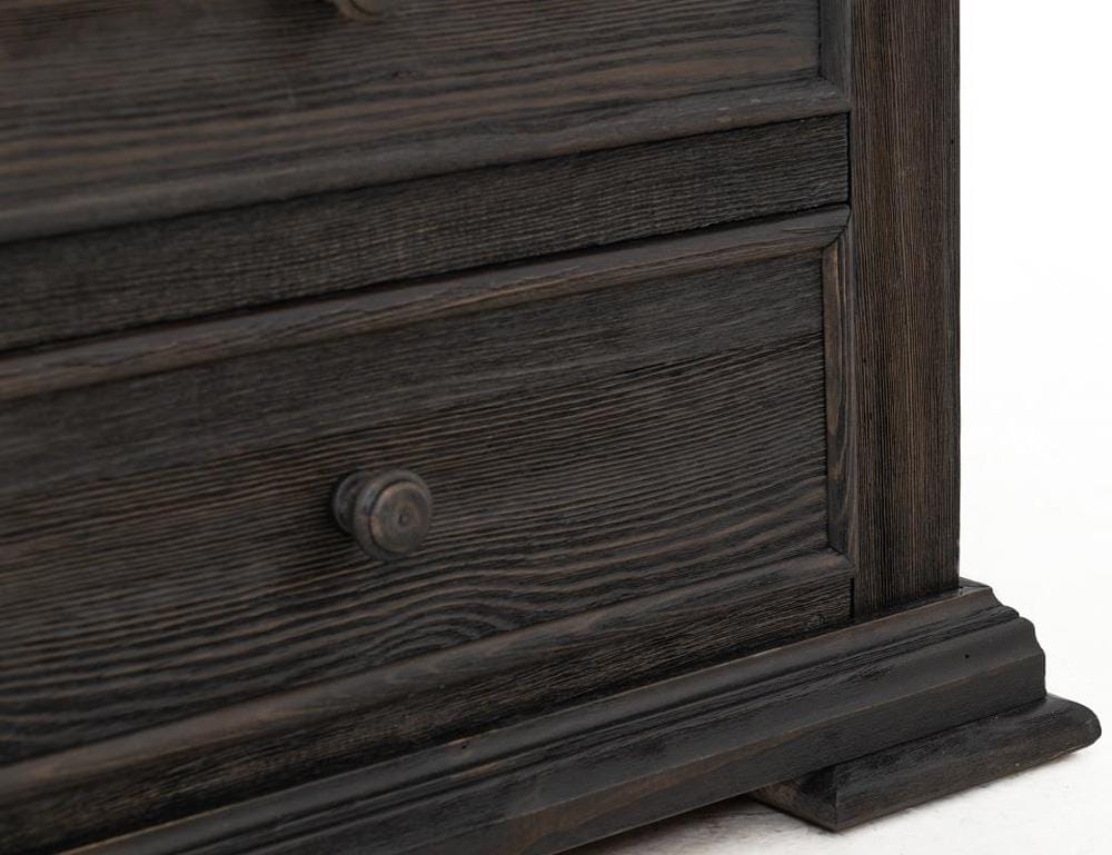 IFD - Terra Dark - 3 Drawer, Nightstand in Tricorn Black - IFD1051NTS veiw 5