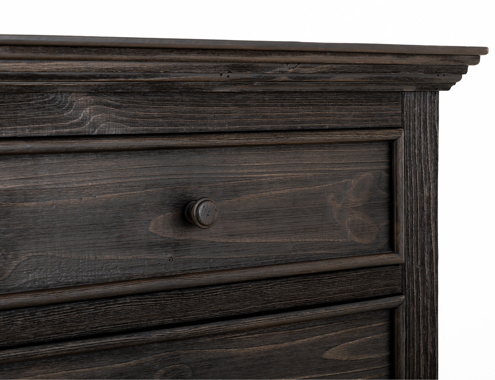 IFD - Terra Dark - 5 Drawer, Chest in Tricorn Black - IFD1051CHT view 5