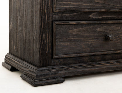 IFD - Terra Dark - 5 Drawer, Chest in Tricorn Black - IFD1051CHT view 7