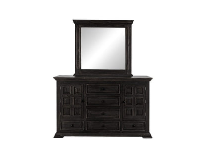 IFD - Terra Dark - 6 Drawer & 2 Door, Dresser in Tricorn Black - IFD1051DSR view 2
