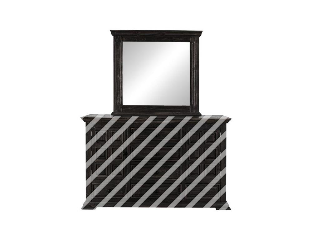 IFD - Terra Dark - Mirror in Tricorn Black - IFD1051MIR veiw 2