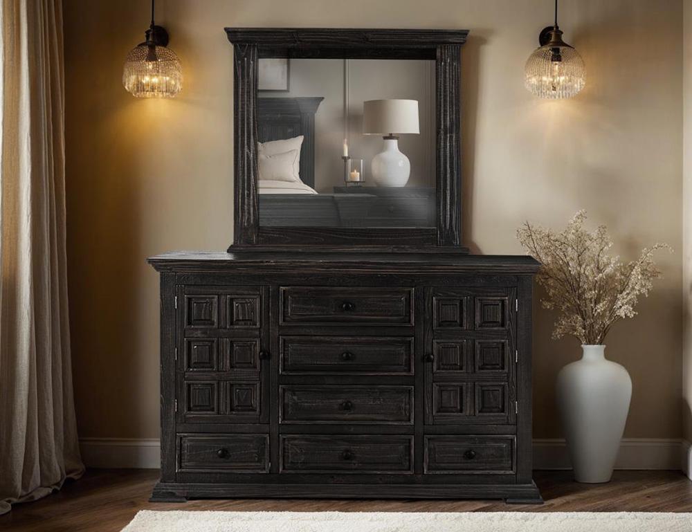 IFD - Terra Dark - Mirror in Tricorn Black - IFD1051MIR veiw 3