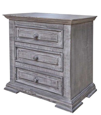 IFD - Terra Gray 3 Drawer Nightstand - IFD1041NTS veiw 1