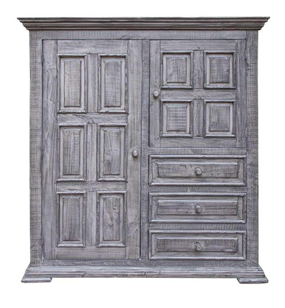 IFD - Terra Gray 3 Drawers, 2 Doors Gentlemans Chest - IFD1041GMC veiw 1