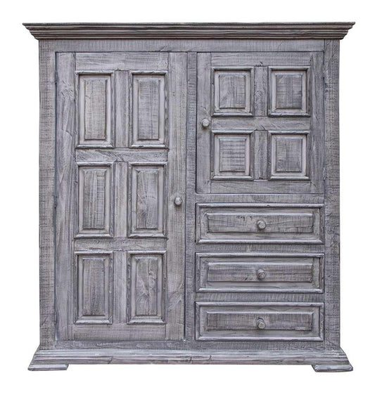 IFD - Terra Gray 3 Drawers, 2 Doors Gentlemans Chest - IFD1041GMC veiw 1
