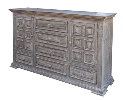 IFD - Terra Gray 6 Drawer, 2 Doors Dresser - IFD1041DSR veiw 1