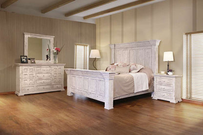 IFD - Terra White 3 Drawer Nightstand - IFD1022NTST veiw 2