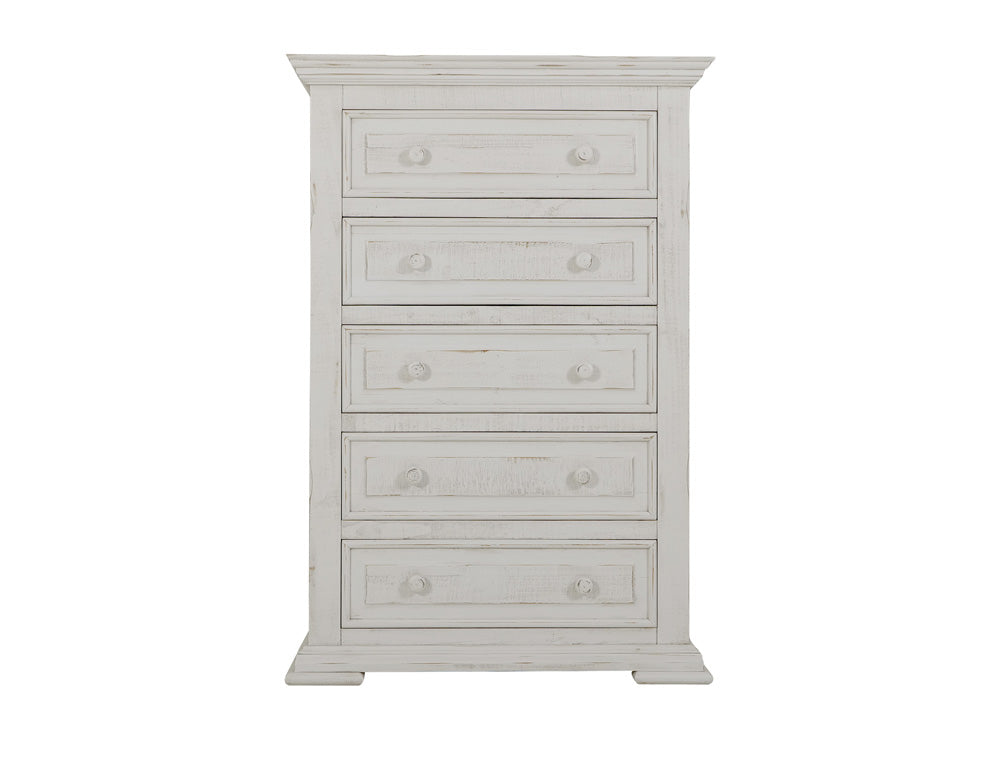 IFD - Terra White 5 Drawer Chest - IFD1022CHEST view 1