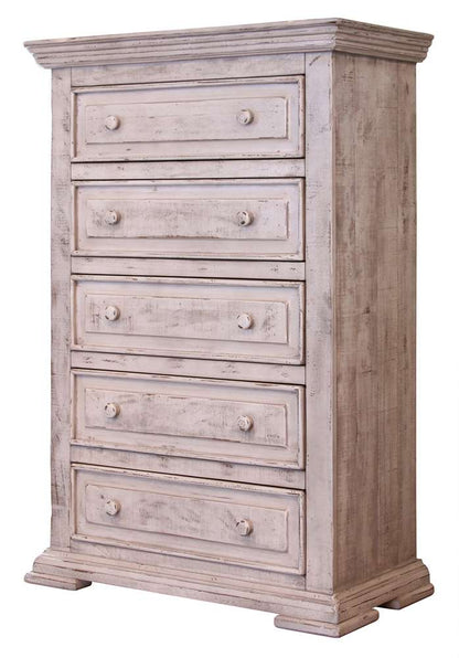 IFD - Terra White 5 Drawer Chest - IFD1022CHEST veiw 1