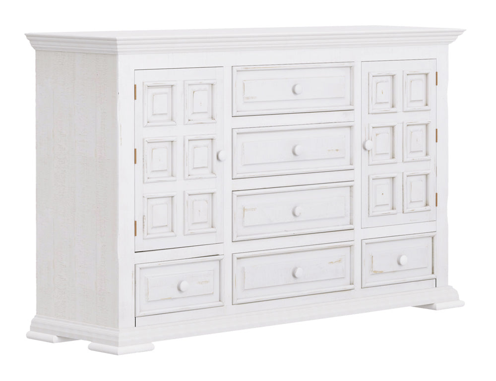 IFD - Terra White 6 Drawer, 2 Doors Dresser - IFD1022DSR view 2