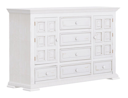 IFD - Terra White 6 Drawer, 2 Doors Dresser - IFD1022DSR view 2